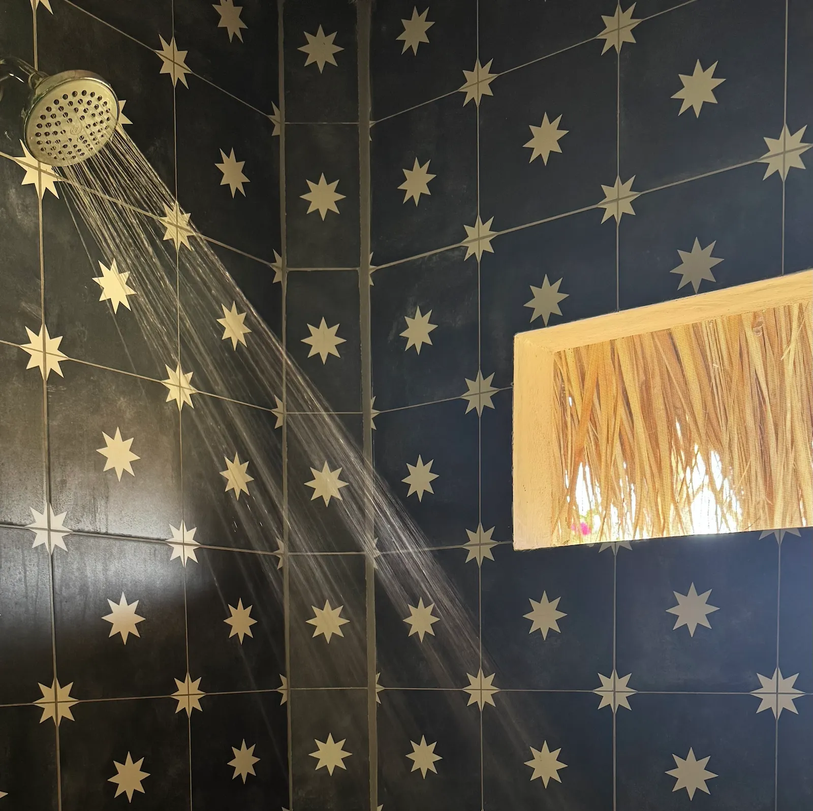En-suite shower